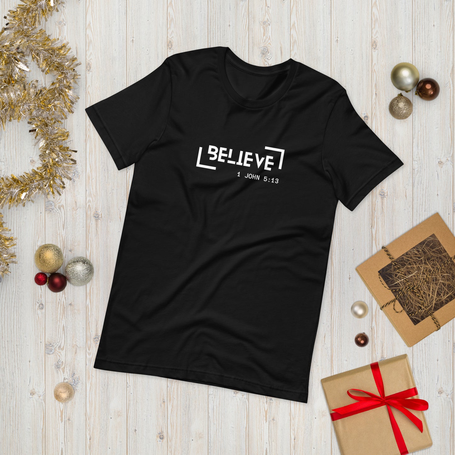 "Believe" T-Shirt - Express Your Faith with Confidence