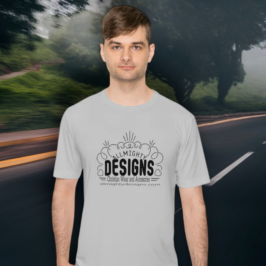 Allmighty Designs Unisex Moisture Wicking Tee