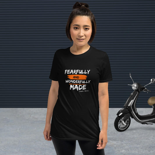 "Fearfully and Wonderfully Made" T-Shirt - Embrace Your Identity in Christ