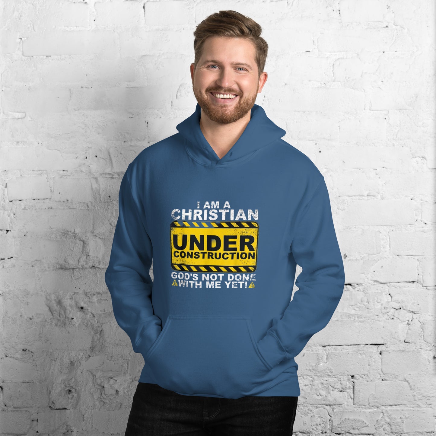 God's not done with me yet Unisex Hoodie