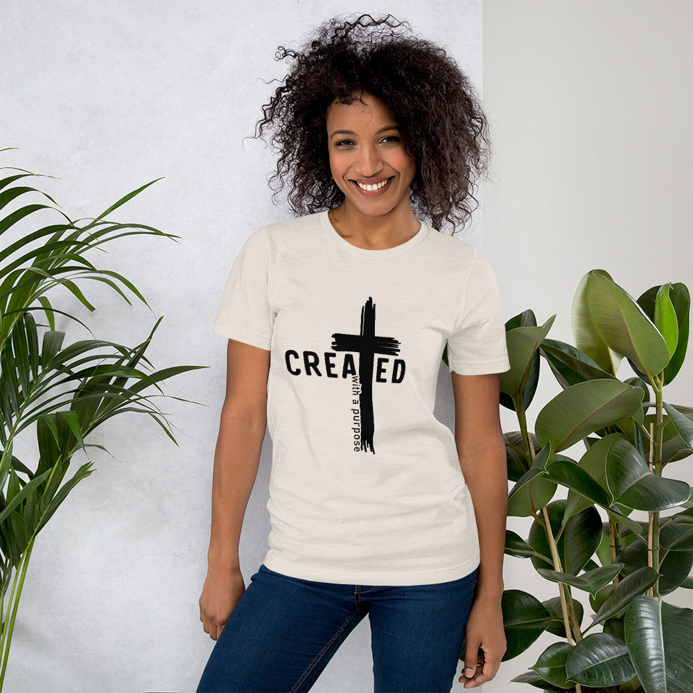 Created With A Purpose Unisex t-shirt