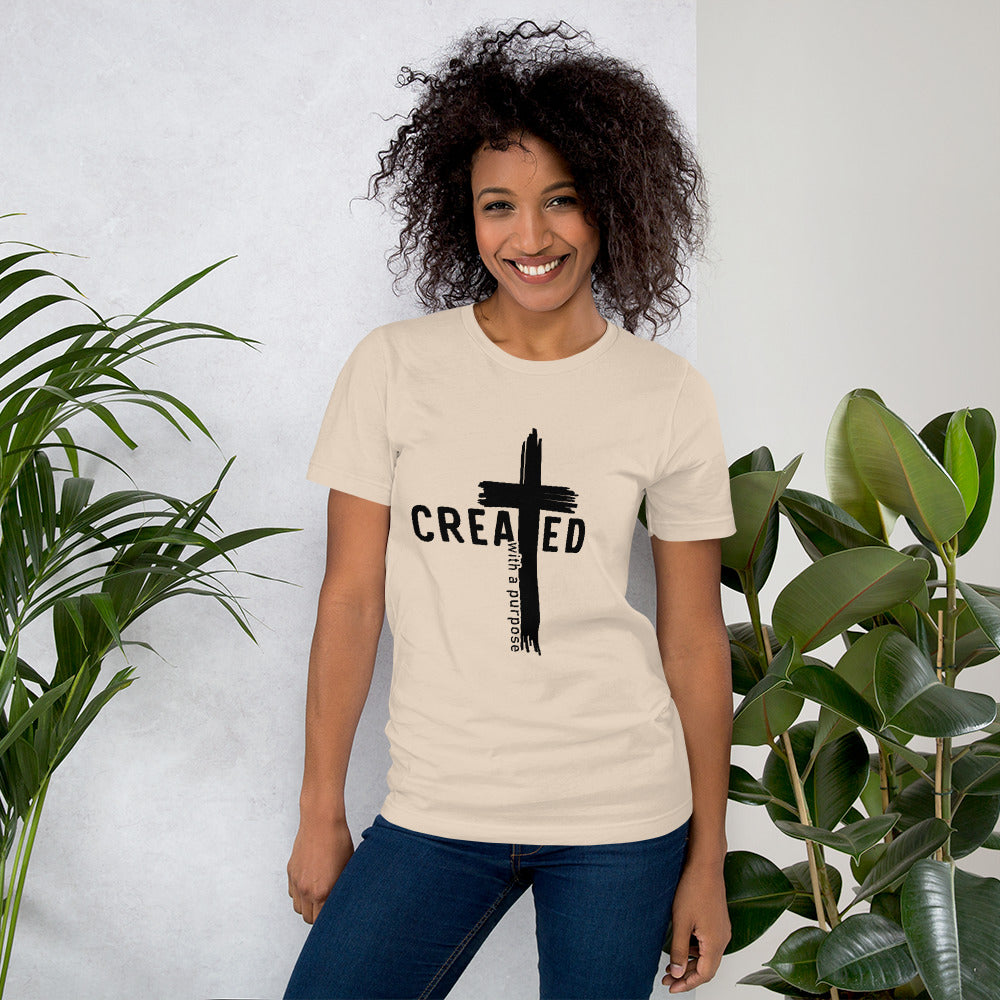 Created With A Purpose Unisex t-shirt