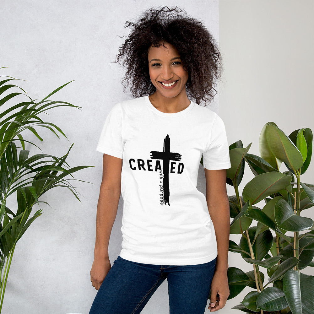 Created With A Purpose Unisex t-shirt