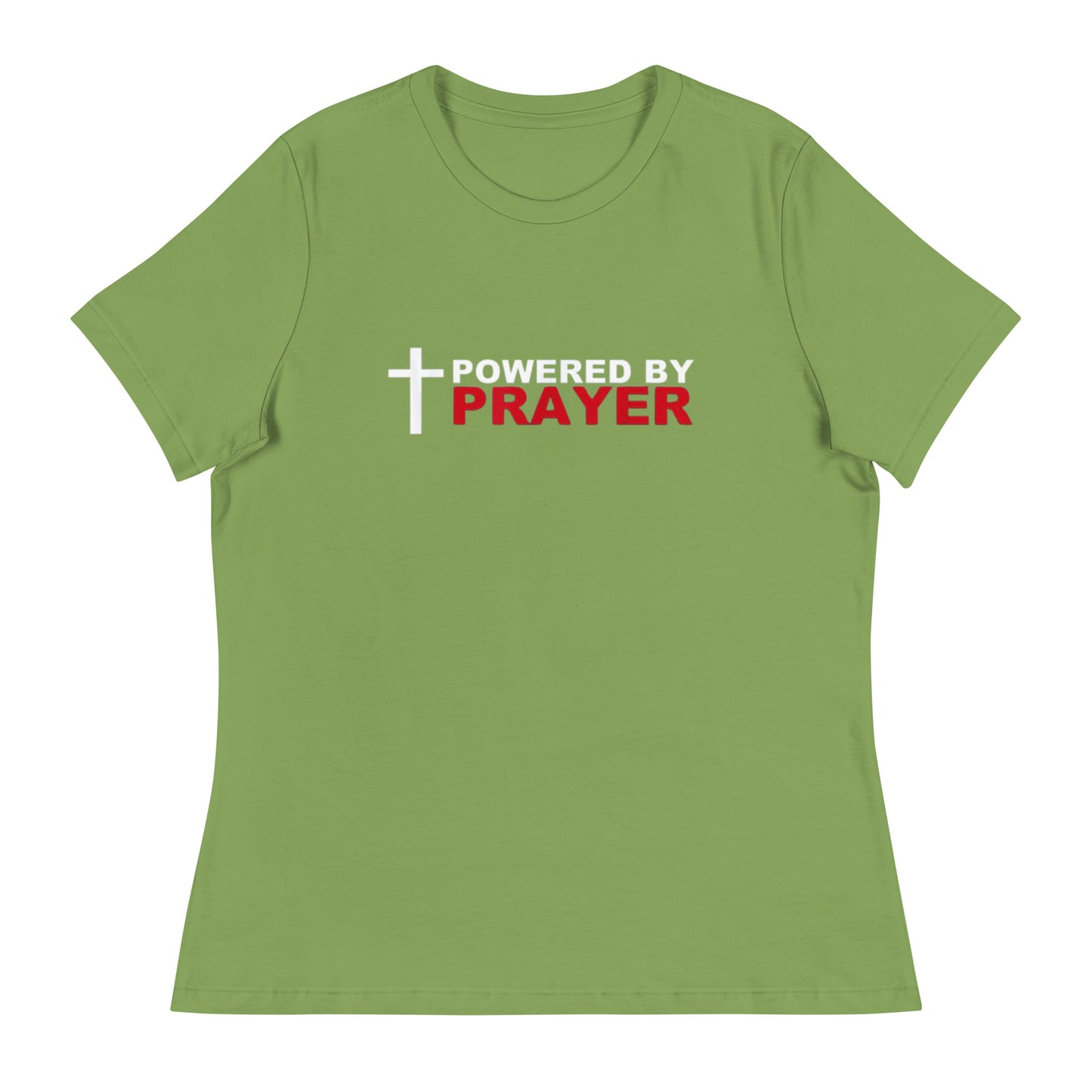 Powered by Prayer Women's Relaxed T-Shirt